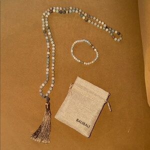 Balibali Beaded Necklace and Bracelet Set